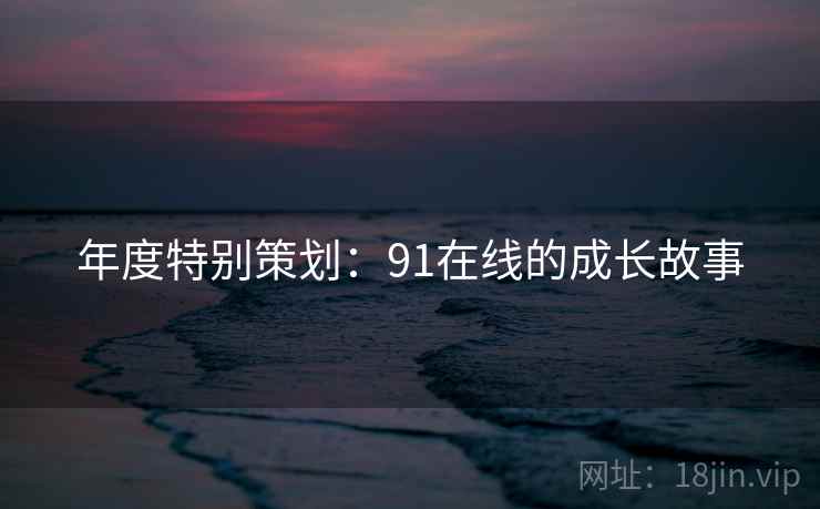 年度特别策划:91在线的成长故事 年度特别策划:91在线的成长故事