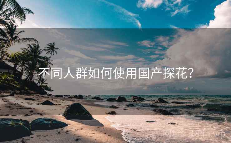 不同人群如何使用国产探花? 不同人群如何使用国产探花?